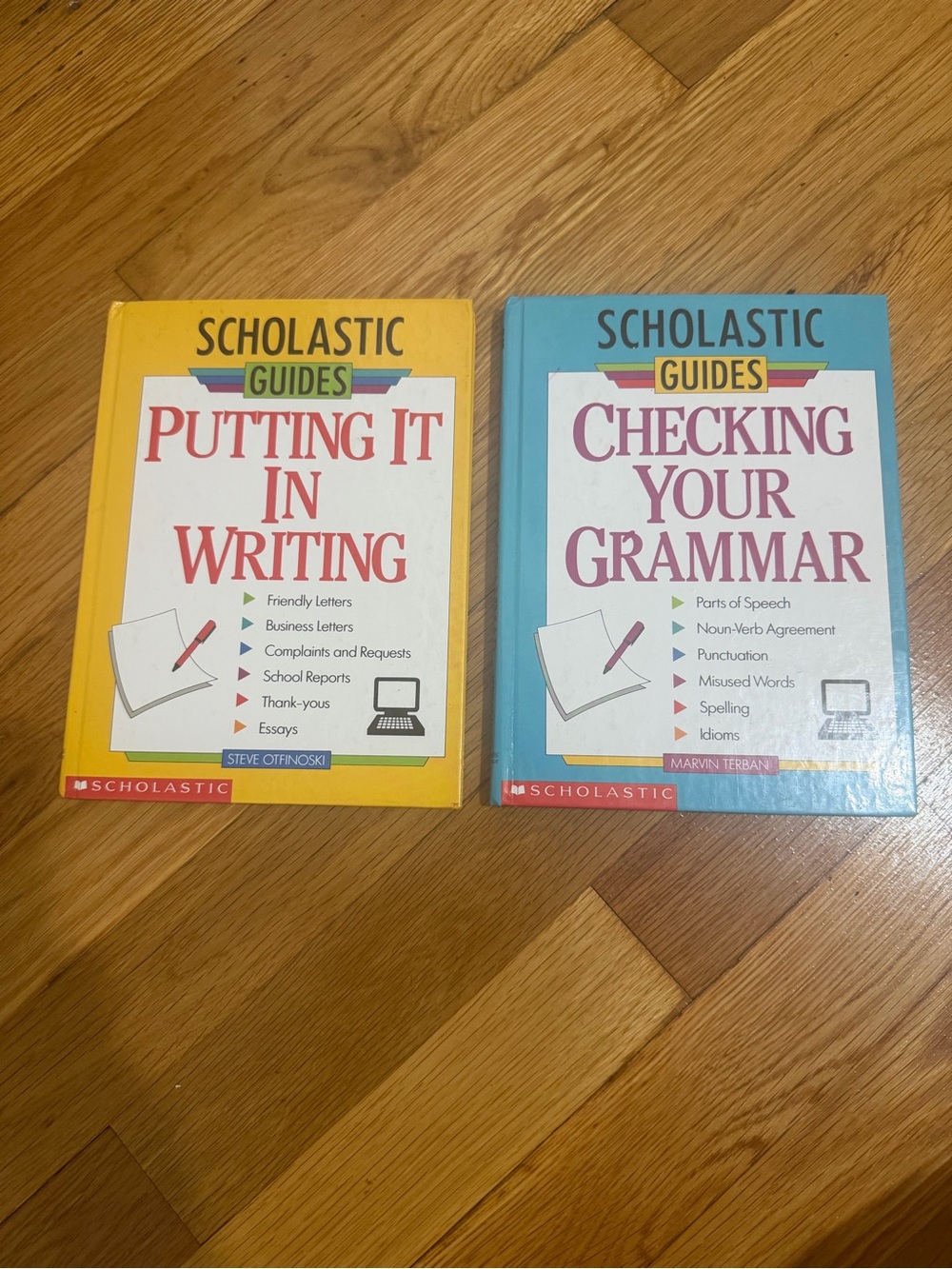 Scholastic Guides Putting It in Writing & Checking Your Grammar 2 Book Set